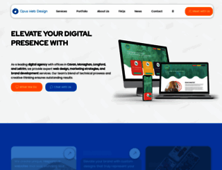 opuswebdesign.ie screenshot