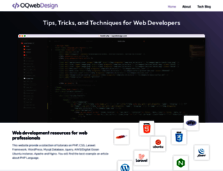 oqwebdesign.com screenshot