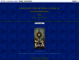 oracionesydevocionescatolicas.com screenshot