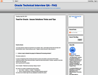 oracle-faq-qa.blogspot.com screenshot