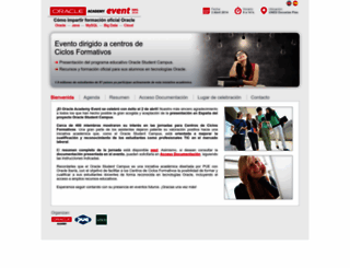 oracle.pue.es screenshot