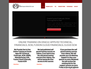 oracleappstechnical.com screenshot