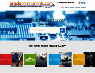 oraclecomponents.com screenshot