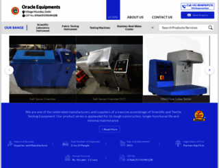 oracleequipments.net screenshot