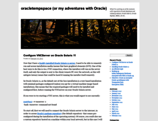 oracletempspace.wordpress.com screenshot