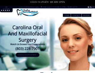 oralsurgeonfortmill.com screenshot