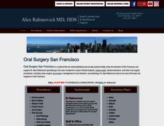 oralsurgery-sf.com screenshot