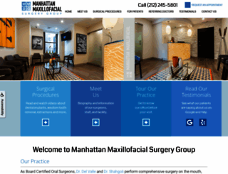 oralsurgeryofmanhattan.com screenshot