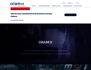 oramix.pt screenshot
