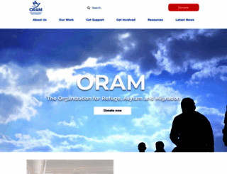 oramrefugee.org screenshot