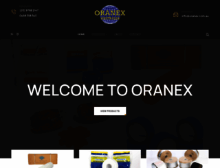 oranex.com.au screenshot
