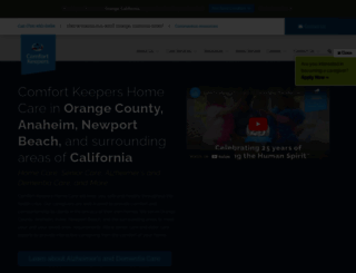 orange-509.comfortkeepers.com screenshot