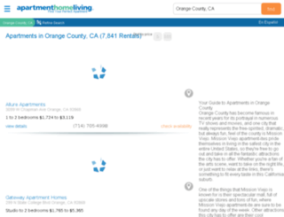 orange-county-california.apartmenthomeliving.com screenshot