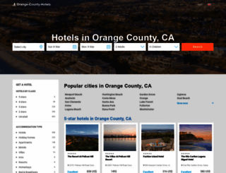 orange-county-hotels.com screenshot