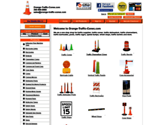 orange-traffic-cones.com screenshot