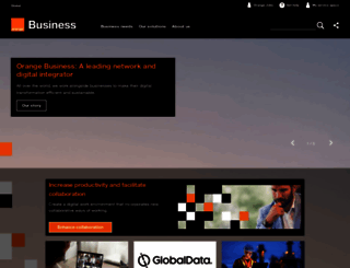 orangeapplicationsforbusiness.com screenshot