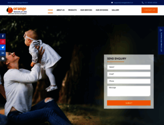 orangebiotech.in screenshot
