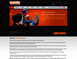 orangecad.co.in screenshot