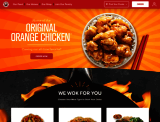 orangechickenlove.com screenshot