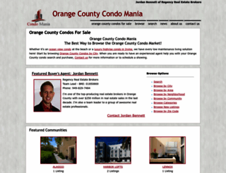 orangecountycondomania.com screenshot