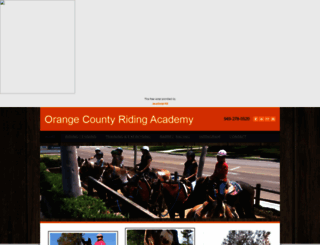 orangecountyridingacademy.net screenshot
