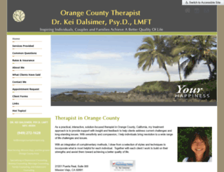 orangecountytherapist.org screenshot