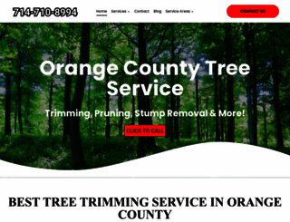 orangecountytreeservices.net screenshot