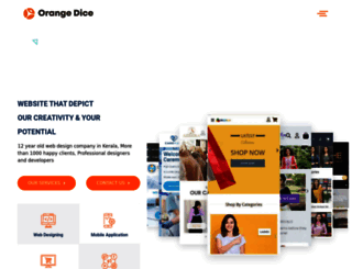 orangedice.in screenshot