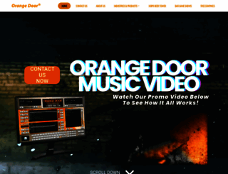 orangedoormusic.com screenshot