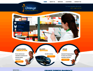 orangeexpresspharmacy.com screenshot