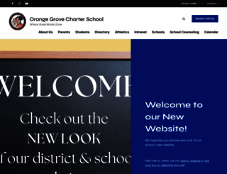 orangegrovecharter.com screenshot