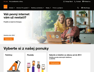 orangehokej.sk screenshot