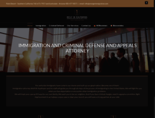 orangeimmigration.com screenshot