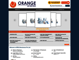 orangeindia.co.in screenshot