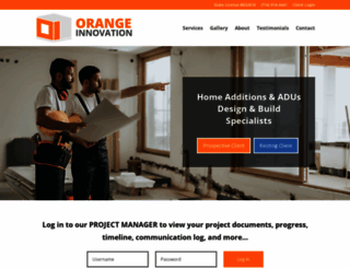 orangeinnovation.com screenshot