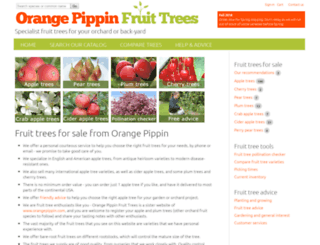 orangepippintrees.com screenshot