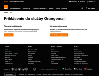 orangeportal.sk screenshot