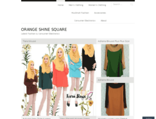orangeshinesquareblog.wordpress.com screenshot