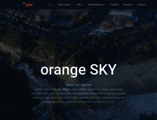 orangeskyinc.com screenshot
