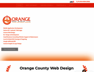 orangewebgroup.com screenshot