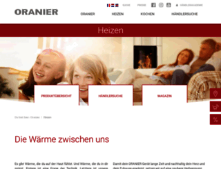 oranier-heiztechnik.de screenshot