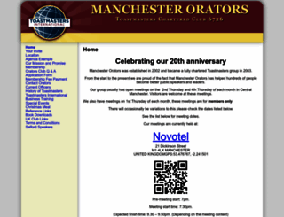 orators.org.uk screenshot