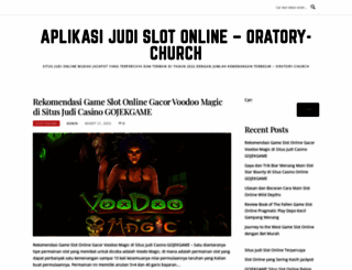 oratory-church.org screenshot