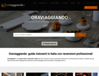 oraviaggiando.com screenshot