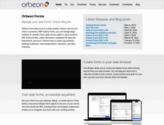orbeon.com screenshot