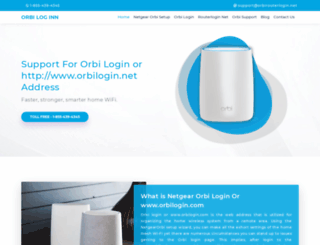 orbirouterlogin.net screenshot