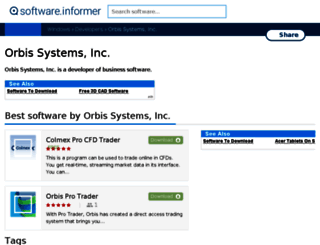 orbis-systems-inc.software.informer.com screenshot