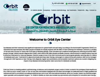 orbit-eyecenter.com screenshot