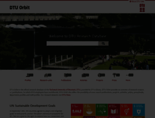 orbit.dtu.dk screenshot