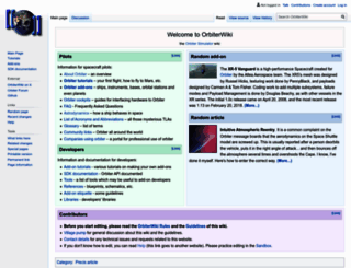 orbiterwiki.org screenshot